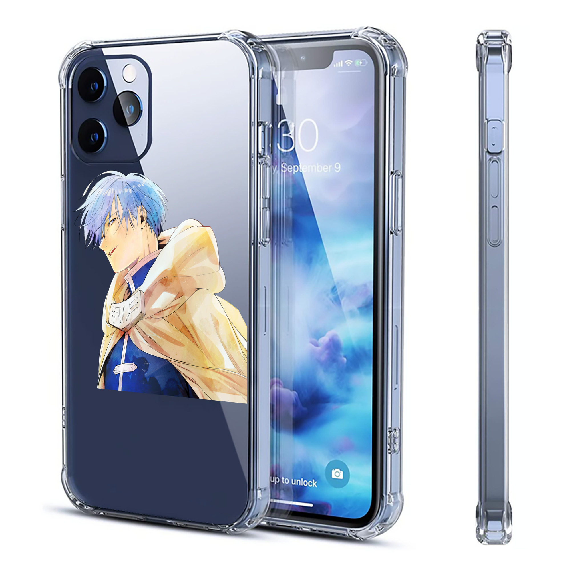 （画像用） 葬送のフリーレン Frieren 【iPhone 12シリーズ対応】透明スマホケース（クリアソフトケース）